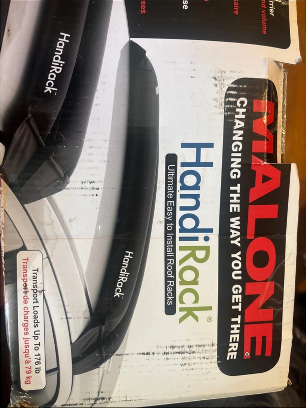 HandiRack Black Roof Rack Pads - Pair